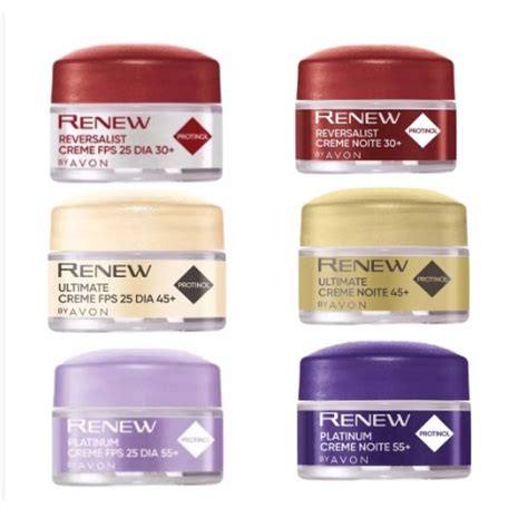 Mini Renew Creme Facial Avon Dia E Noite Ultimate Reversalist Ou