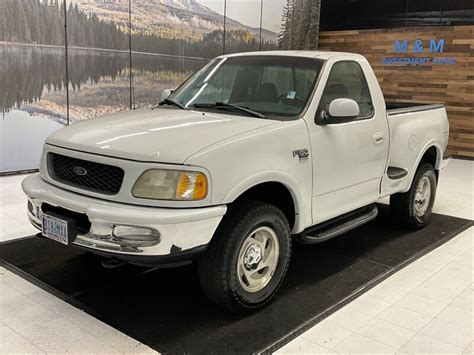 1998 Ford F 150 Xlt Regular Cab 4x4 4 6l V8 122 000 Miles Local Oregon Truck Rust Free