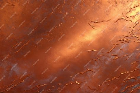 Premium Photo Copper Metal Texture Copper Metallic Texture Metallic