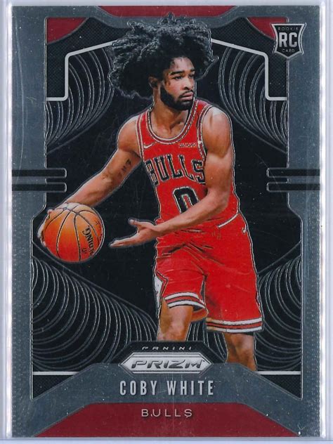 Coby White Panini Prizm Base Rc