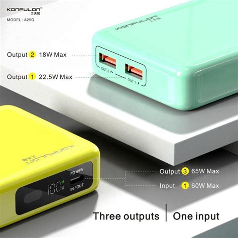 Konfulon Power Bank Mah W