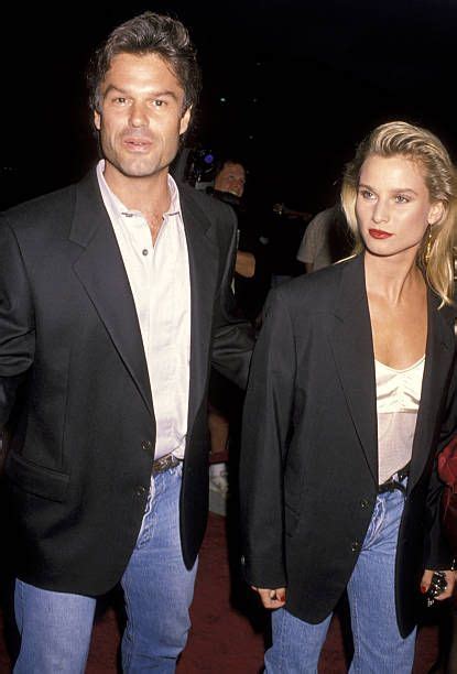 Harry Hamlin And Nicollette Sheridan During Wild At Heart Los Angeles