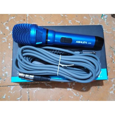 Jual Mic Kabel Ashley I200 Kabel Shopee Indonesia