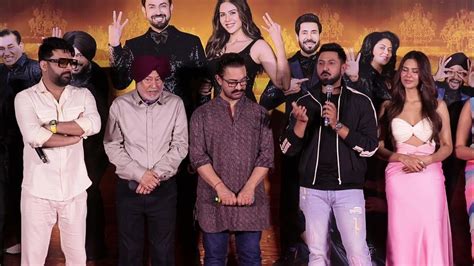 Carry On Jatta Move 3 Aamir Khan Kapil Sharma Gippy Grewal Sonam Bajwa Trailer Launch