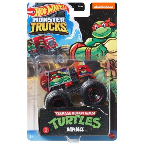 Hot Wheels Monster Trucks Tini Ninja Harci Teknőcök kisautó Raphael Játékfürkész hu