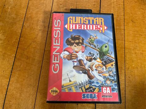 Gunstar Heroes Sega Genesis 1993 Authentic 10086010770 EBay