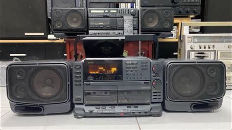 Đã Bán Sanyo Ph Z300 Cd Tape Radio Line Sòng Siêu đài Chạy Hoàn Hảo