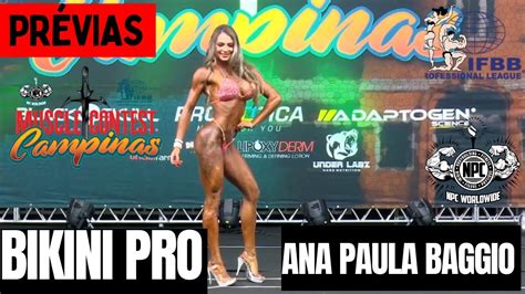 Musclecontest Campinas Bikini Pro Mirian Barbosa Youtube