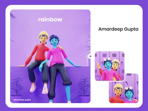 Rainbow Project By Amardeep Gupta On Dribbble