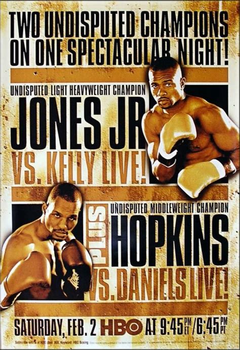 Boxing Posters Vintage Boxing Posters Roy Jones Jr