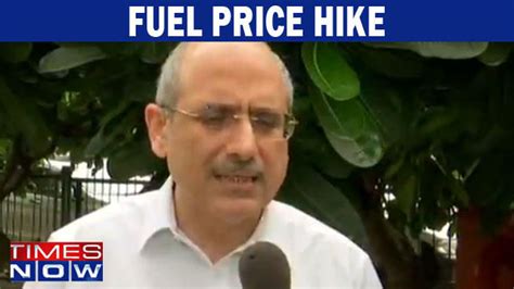 BJP Spokesperson Nalin Kohli Makes A Shocking Statement On Fuel Price Hike