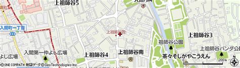 東京都世田谷区上祖師谷4丁目11 6の地図 住所一覧検索｜地図マピオン