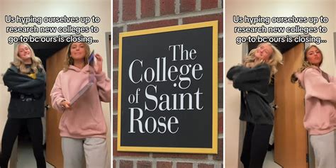 Saint Rose Students Lament About School’s Shut Down on TikTok