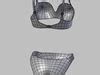 D Model Bikini Hearts Low Poly Vr Ar Low Poly Cgtrader