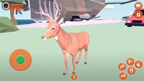 Crazy Deer Simulator Animal City Games: Real Deer in the City Safari ...