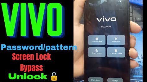 Vivo Screen Lock Reset Vivo Y S Password Unlock Vivo Y Y Y