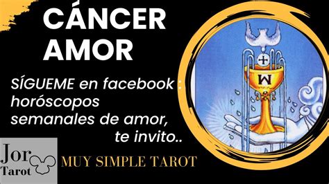 CÁNCER AMOR TAROT YouTube