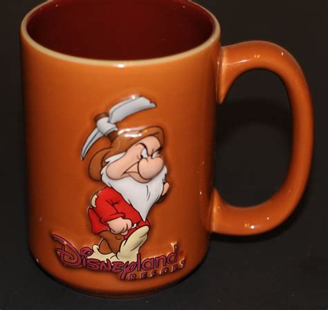 Disney Resort 3D Grumpy Mug Snow White S Dwarf Coffee Cup Grumpy