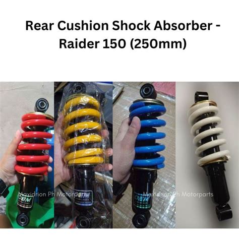 Rear Cushion Shock Absorber Raider 150 250mm Hole To Hole Lazada PH