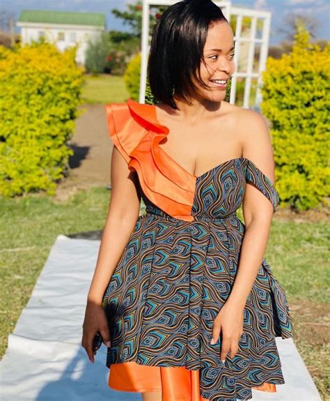 Botswana traditional Wedding Attire For African Women’s 2022 – shweshwe 4u