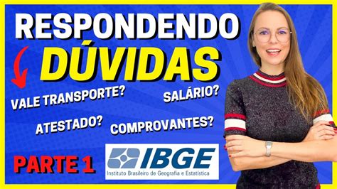 Respondendo D Vidas Do Concurso Ibge Parte Recenseador