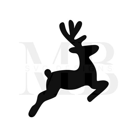 Christmas Reindeer Svg Reindeer Svg Rudolph Svg Merry Etsy