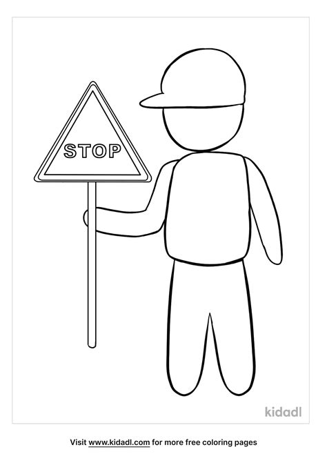 Traffic Light And Stop Sign Coloring Page Safety Stop Sign Coloring