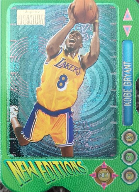 Kobe Bryant 1996 SkyBox Premium 3 New Editions RAW Price Guide