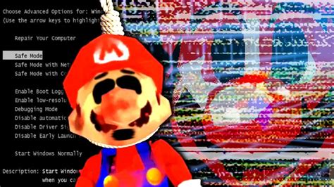 Did This Mario Horror Hack Corrupt My Pc Scary Super Mario