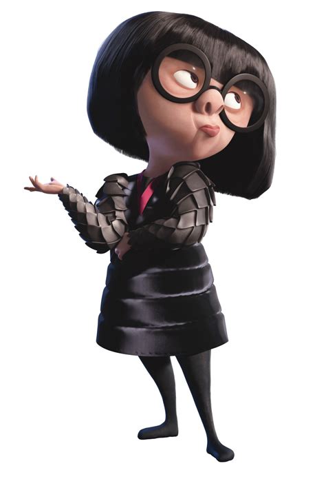 Edna Mode The Incredibles - Os Incríveis Edna Moda - 1000x1467 ...