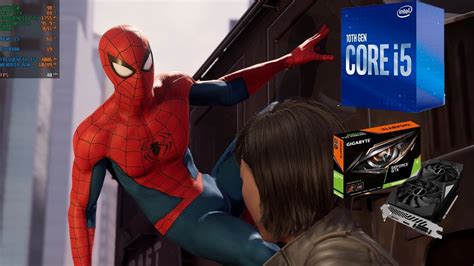 Marvel Spider Man Remastered Intel Core I5 10400F Gtx 1650 Super