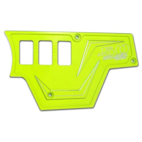 Polaris Rzr Xp1000 3 Piece Lime Squeeze Cnc Billet Aluminum Dash Panel