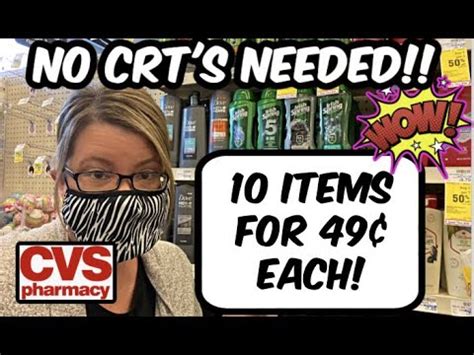 CVS NO CRT DEALS GRAB 10 ITEMS FOR 49 EACH YouTube