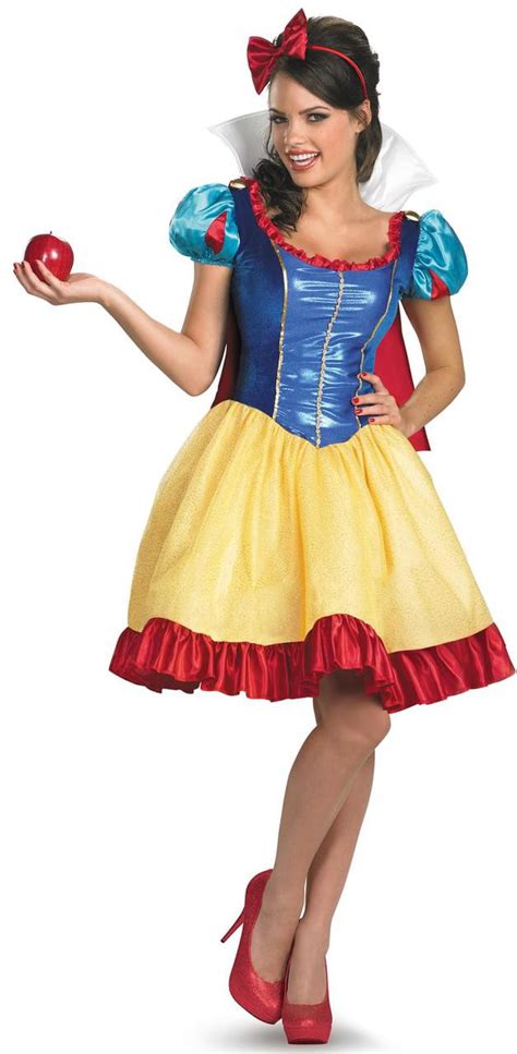 Deluxe Sassy Snow White Adult Costume Thepartyworks