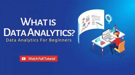 What Is Data Analytics Data Analytics For Beginners Data Analytics Tutorial Youtube