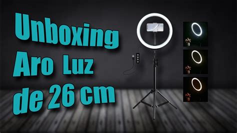 Unboxing Aro Luz De 26 Cm KIRISAME YouTube