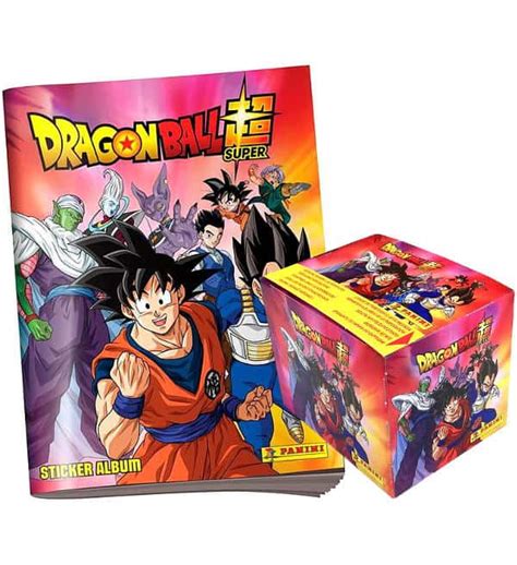 Panini Dragon Ball Super Cromos Álbum Caixa de 36 saquetas