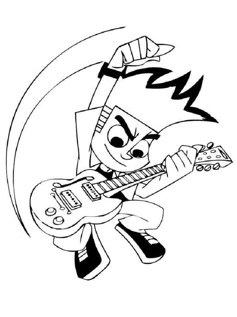 Johnny Test Coloring Pages Free Printable Johnny Test Coloring Pages