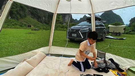 Lều nấm mái lệch Tanxianzhe hãng đồ camping nội địa của Trung Quốc