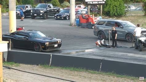 Durango Hellcat Drags SRT 392 Challenger Chevy SS And Its Truly A