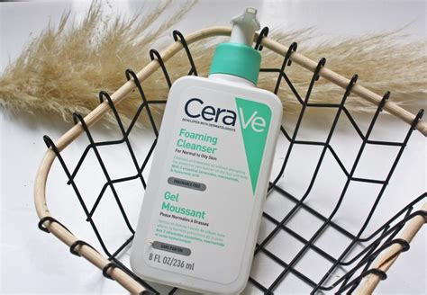 Cerave Gel Nettoyant Visage pour peaux normales à grasses