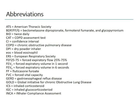 Ppt Diagnosis Assessment And Treatment Of The Copd Patient In