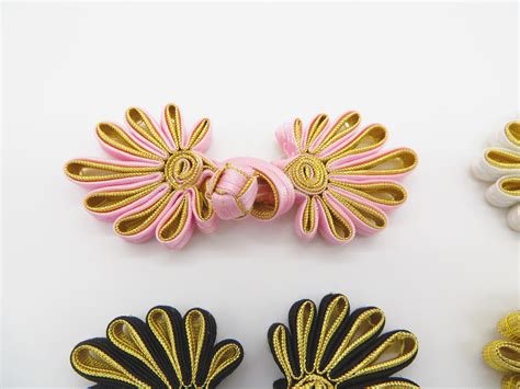 2 Sets Of Hand Stitched Frog Fasteners Trims Choice Of Etsy