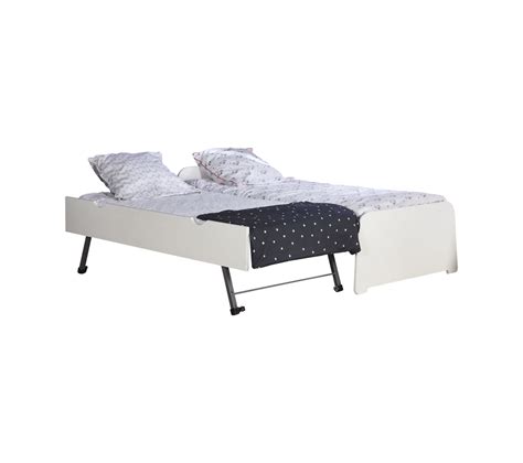 Pack Lit Gigogne Eddy Avec Matelas Blanc X Cm Lit Gigogne But