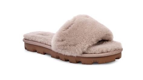 These Super Fluffy Sandals Are Uggs But With Shearling for Spring | Us ...