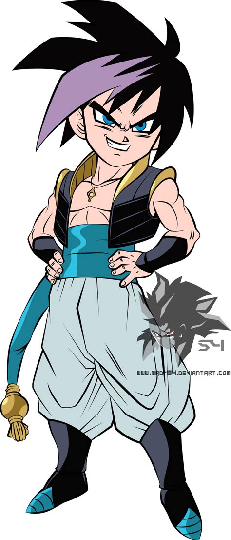 Gotenks Mll Redesign By Mad 54 On Deviantart