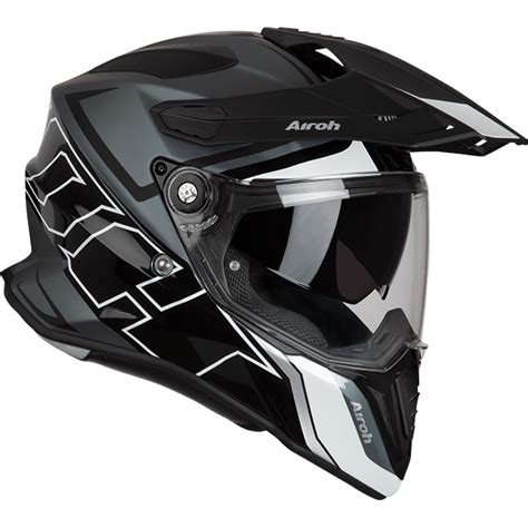 Airoh Commander Duo Gloss Mate Capacete Integral Lombas E Curvas