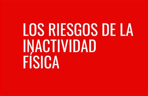 Alerta Colesterol Los Riesgos De La Inactividad F Sica