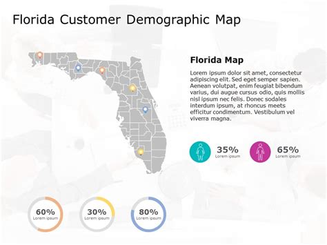 Florida Map 6 Powerpoint Template