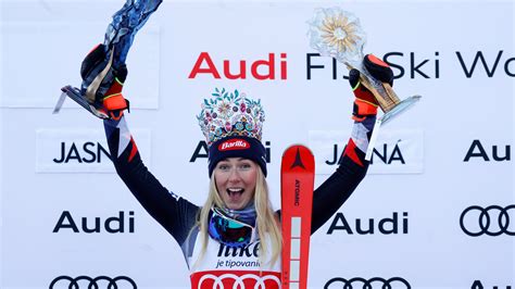 Mikaela Shiffrin Preparing To Return From Downhill Crash At Slalom Race